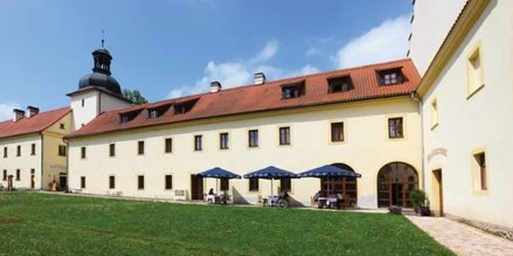 3-4 dny odpočinku pro dva v Hotelu klášter Teplá