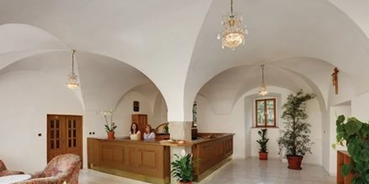 3-4 dny odpočinku pro dva v Hotelu klášter Teplá