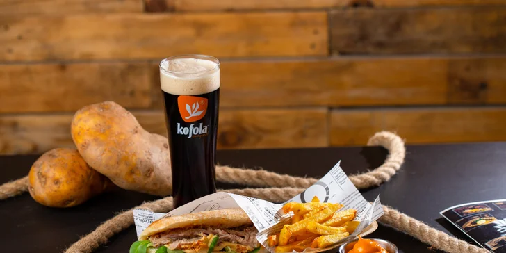 Bravčové alebo hovädzie flaguette menu