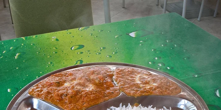 Indie na talíři: 1 či 2 hlavní jídla dle výběru z masových i vege variant