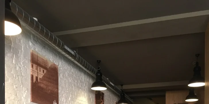 Tatarák a Cheese Chicken Burger s domácími chipsy v Myslivně