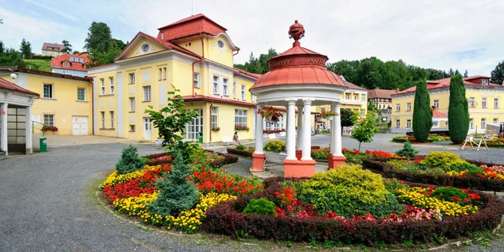 5 dní v Lázních Libverda: wellness pobyt se 3 procedurami a polopenzí