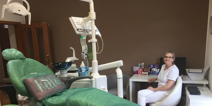 Profesionální dentální hygiena s možností bělení zubů