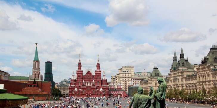 Monumentální Petrohrad a Moskva: letecký zájezd s bohatým programem a ubytováním