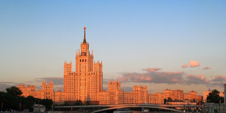 Letecký poznávací zájezd do Moskvy: 3 noci, snídaně, Rudé náměstí i Kreml