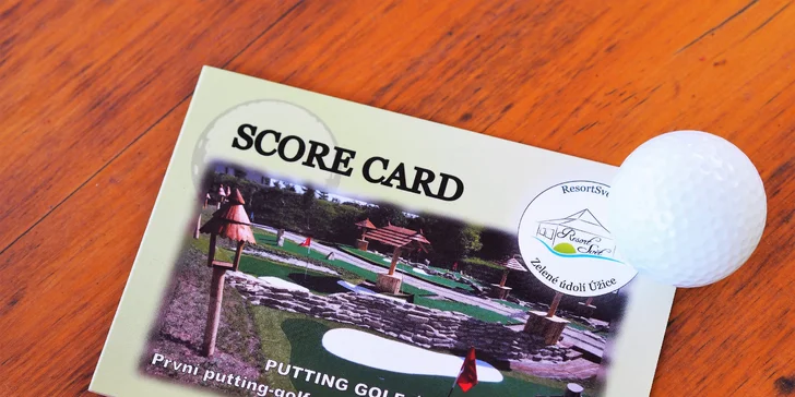 Minigolf kousek od Prahy: 80 minut zábavy pro 2 dospělé i rodiny s dětmi