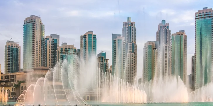 Letecky do Dubaje s možnou návštěvou Abu Dhabí i výstavy EXPO Dubai 2020: 4 noci v hotelu se snídaní