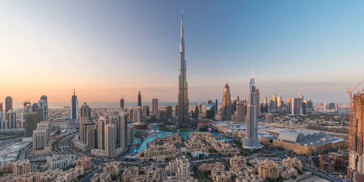 Letecky do Dubaje s možnou návštěvou Abu Dhabí i výstavy EXPO Dubai 2020: 4 noci v hotelu se snídaní