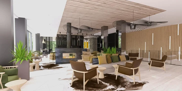 Hotel bol vybudovaný úplne v súlade s eco friendly filozofiou.