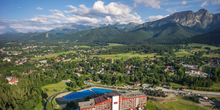 Relax v polských Tatrách: snídaně či polopenze a neomezeně bazény i wellness