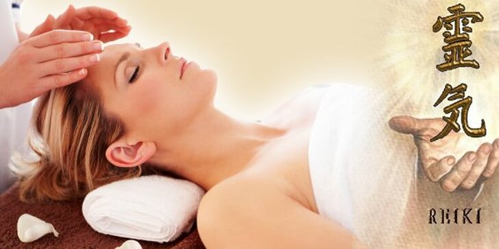 119 Kč za 30minutovou hluboce léčivou přírodní terapii Reiki. Pozitivní energetická masáž přikládáním rukou se slevou 52 %