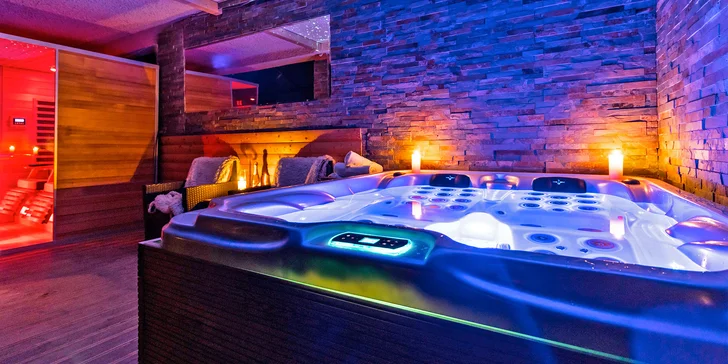 Relax v Moravském krasu s all inclusive light: wellness apartmá s vířivkou nebo privátní wellness