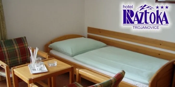 Skvělý odpočinkový pobyt pro dva s veškerým komfortem na dva dny přímo pod Radegastem