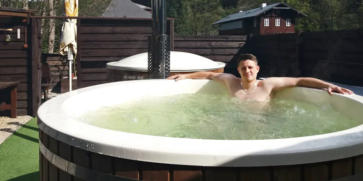 Sudové wellness je vám k dispozici na jednu hodinu.