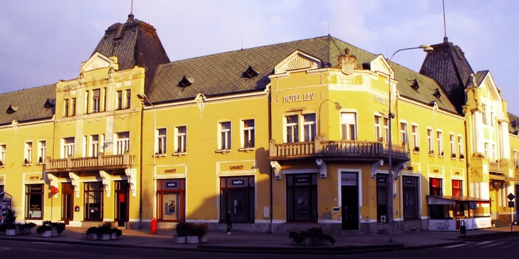 Pobyt pro 2 v historickém hotelu: 2–6 dní s polopenzí a neomezeným wellness