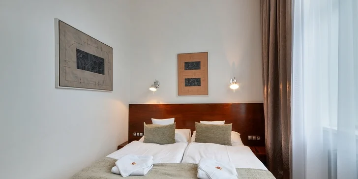 Pobyt na Slovensku v historickém hotelu: snídaně či polopenze i neomezený wellness