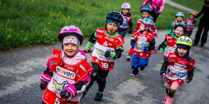 Všestranný sportovní kroužek pro děti 3–6 let: kolo, skateboard i brusle