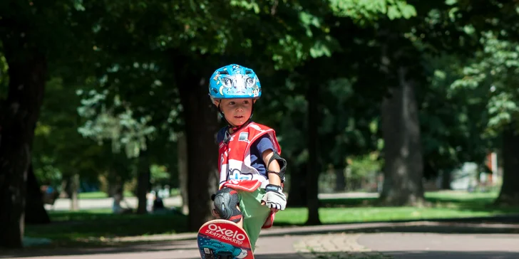 Všestranný sportovní kroužek pro děti 3–6 let: kolo, skateboard i brusle