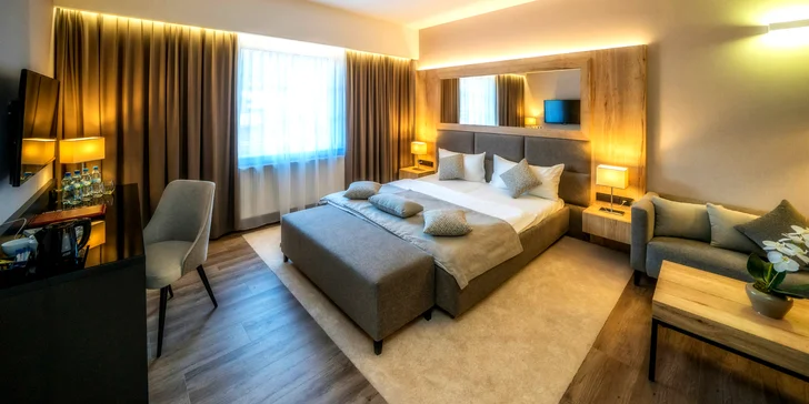 Stylový pobyt ve 4* hotelu s neomezeným relaxem ve wellness i polopenzí