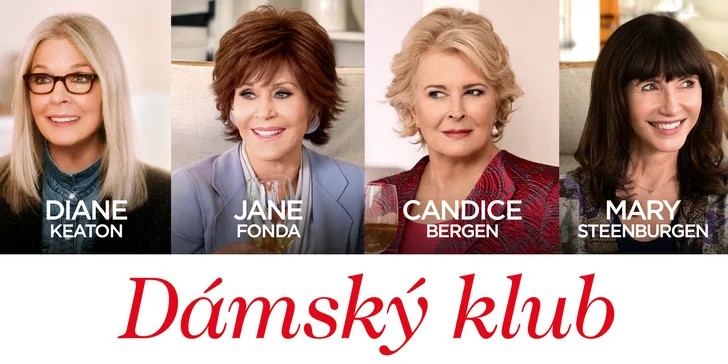 Vyrazte se zasmát: 2 vstupenky na komedii Dámský klub v kině Lucerna