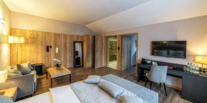Stylový pobyt ve 4* hotelu s neomezeným relaxem ve wellness i polopenzí