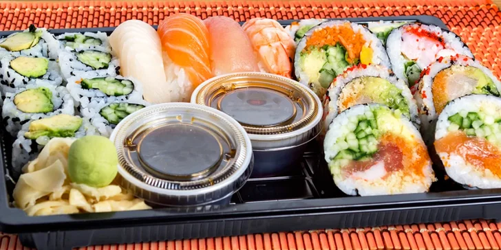 Jak říkají zákazníci: vynikající sushi sety s 22–38 kousky, některé i s polévkami
