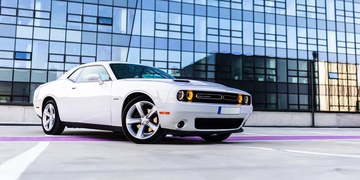 Prenájom legendárnej klasiky DODGE CHALLENGER od 60 minút až na celý víkend
