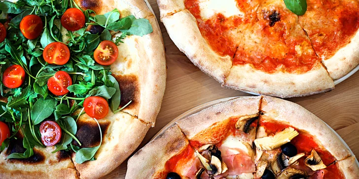 Pravá italská pizza a nealko nápoj pro 1 i 2 v restauraci s italským kuchařem