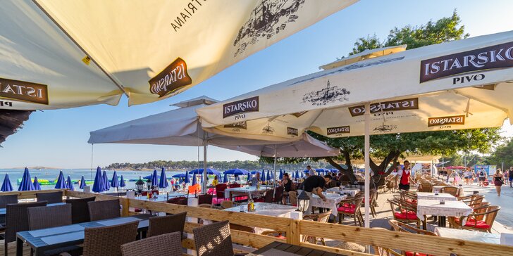 3–7 nocí v 3* hotelu se snídaní přímo u písečné pláže na jihu Istrie