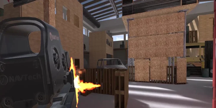 60 minut VR Pavlov pro 2–4 hráče: multiplayer hra na dvou sestavách