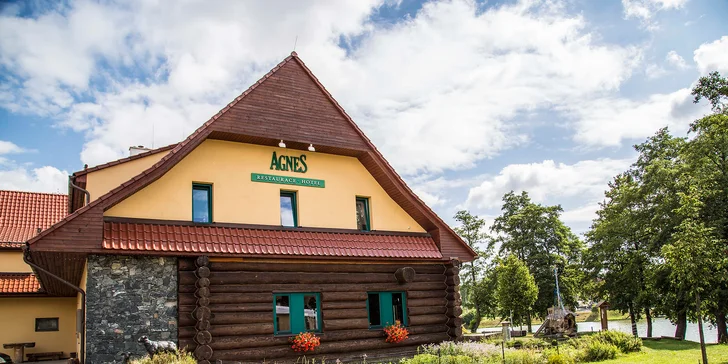 Pohádkový pobyt s polopenzí v barokním zámečku: 2 děti do 10,9 let zdarma