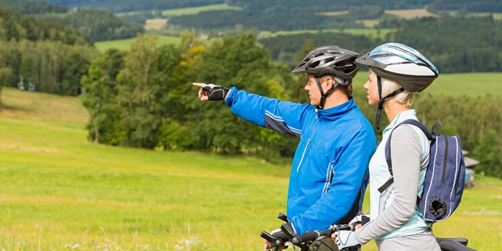 Letní či podzimní týdenní dovolená na kolech na Třeboňsku pro dva i rodinu