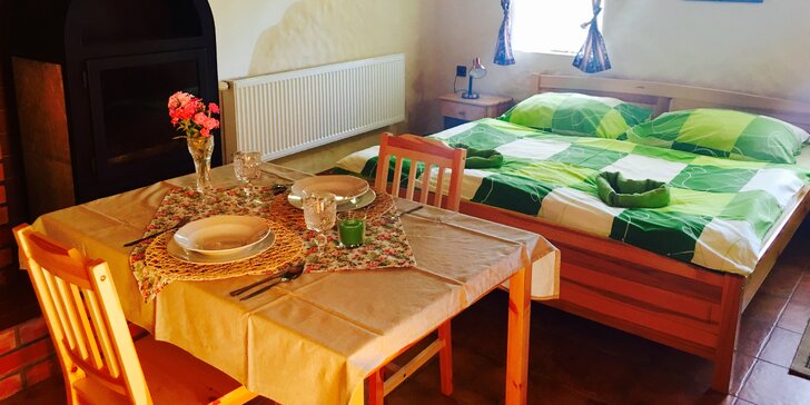Pobyt v apartmánech u Třeboně pro 2 i rodinu v termínu od podzimu do jara