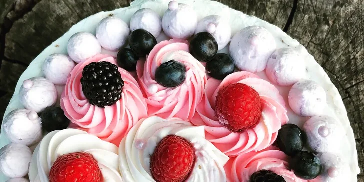 Luxusní sladké potěšení: bezlepkové dorty, cupcaky, mousse, brownies aj.