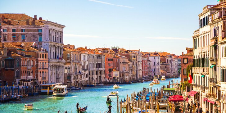 Zkrácená dovolená v Lido di Jesolo: 2 noci, polopenze a návštěva Benátek