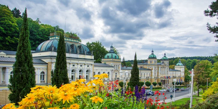 Relax v Mariánských lázních: polopenze, wellness procedury a bazén