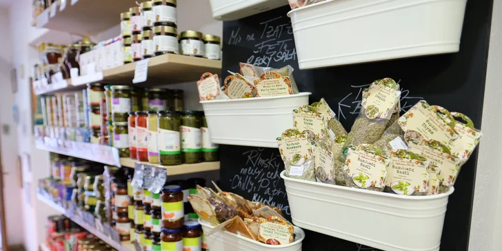 Řecké delikatesy a 20% sleva na další nákup: olivy, sýry, sušená rajčata i ovoce