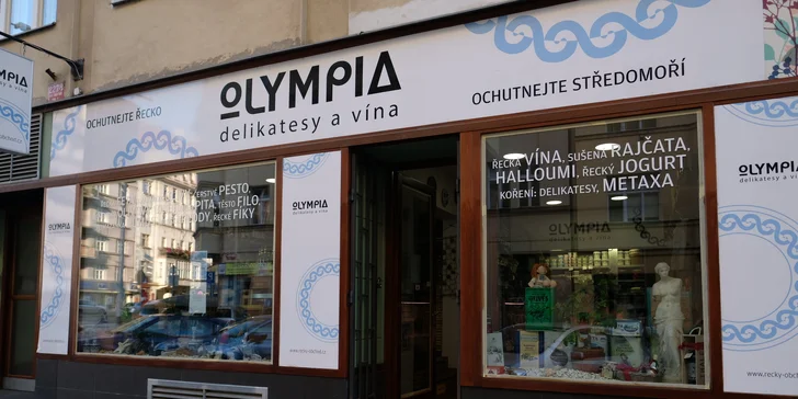 Řecké delikatesy a 20% sleva na další nákup: olivy, sýry, sušená rajčata i ovoce