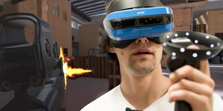 60 minut VR Pavlov pro 2–4 hráče: multiplayer hra na dvou sestavách