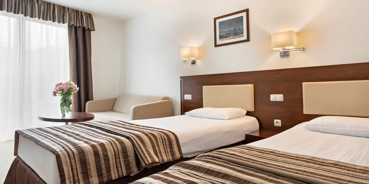 O vaše komfortné zázemie sa postará 4* Olympic Hotel SPA & Wellness.