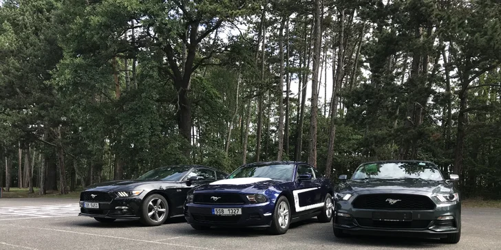 Za volantem legendy: půjčte si kabriolet Ford Mustang na den i víkend