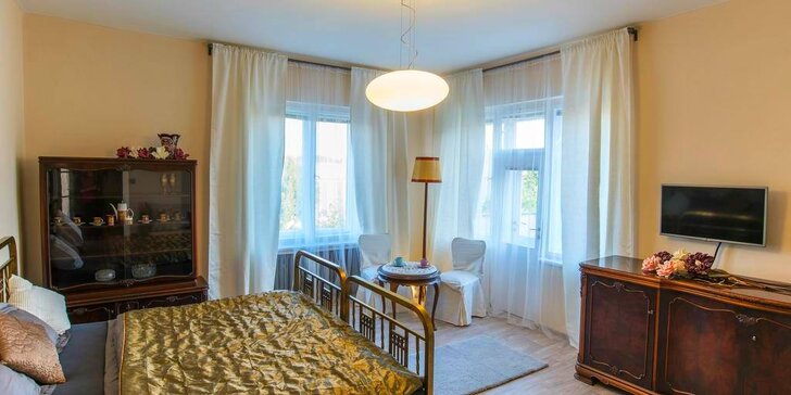 Ubytování ve stylové prvorepublikové vile v historickém centru Kutné Hory