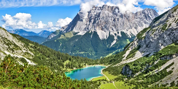 Turistika v okolí Zugspitze: zájezd autobusem a 3 noci se snídaní v Seefeldu