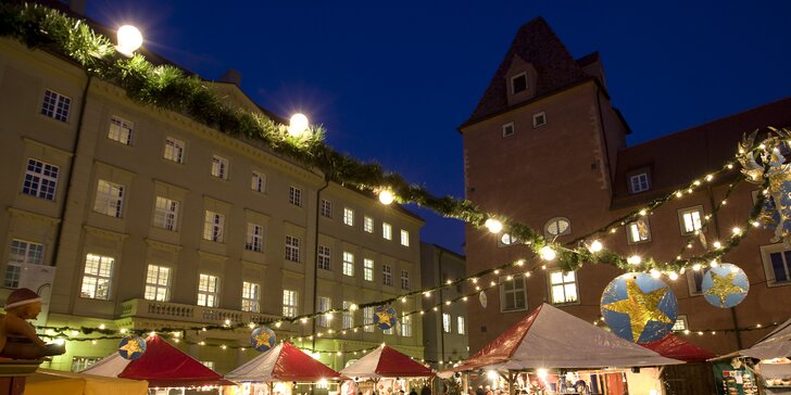 Odpočiňte si od předvánočního shonu: jeďte na vánoční trh do Regensburgu