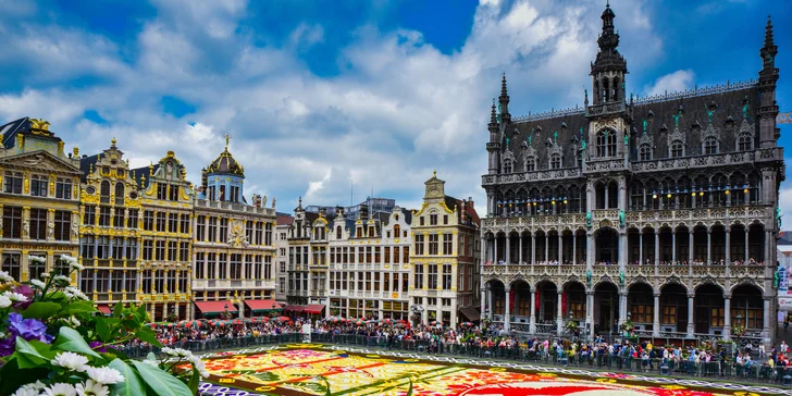 Srpnový zájezd do Belgie: Gent, Bruggy a Brusel včetně květinového koberce