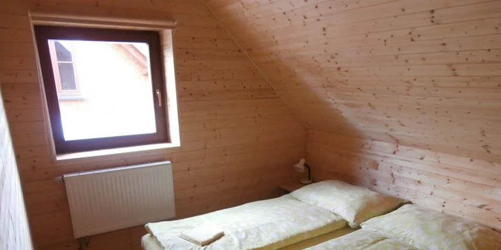 Roubenka uprostřed Jeseníků: Super apartmán až pro 4, lyžování a výlety