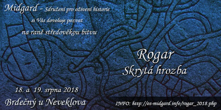 12. ročník raně středověké bitvy Rogar - poučný výlet s rodinou