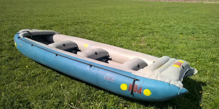Jižní Čechy na dlani: čtyřdenní výlet na kánoi nebo raftu až pro 6 vodáků