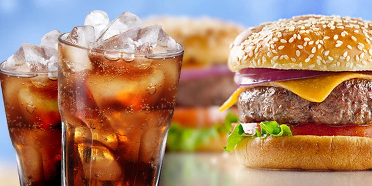 Jedno či dvě V.I.P. Burger menu včetně nápoje