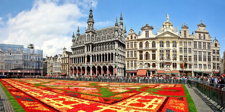 Srpnový zájezd do Belgie: Gent, Bruggy a Brusel včetně květinového koberce